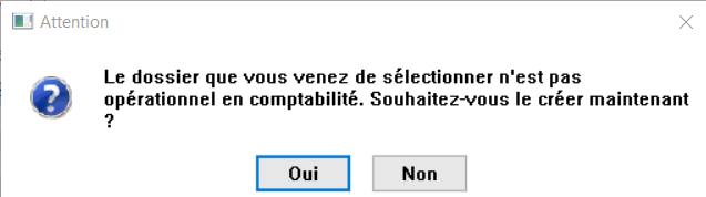 message création dossier comptable