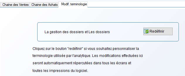 sous onglet "terminologie"