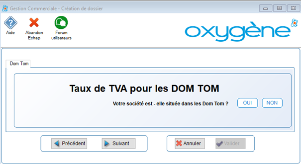TVA DOM TOM