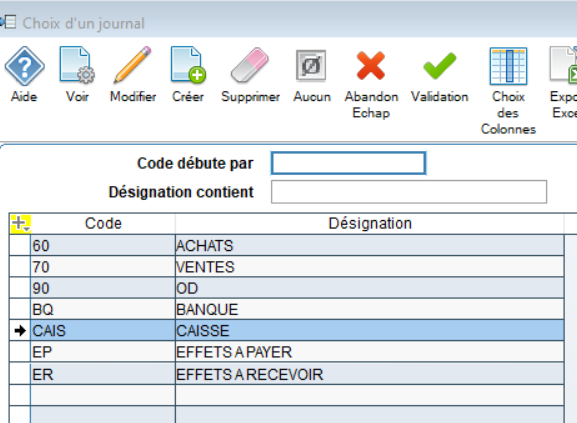 choix d'un journal